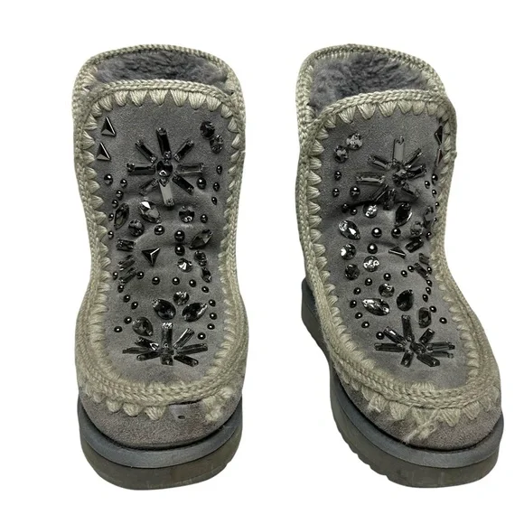 theredthread S hairy fur mule theredthread S hairy fur mule